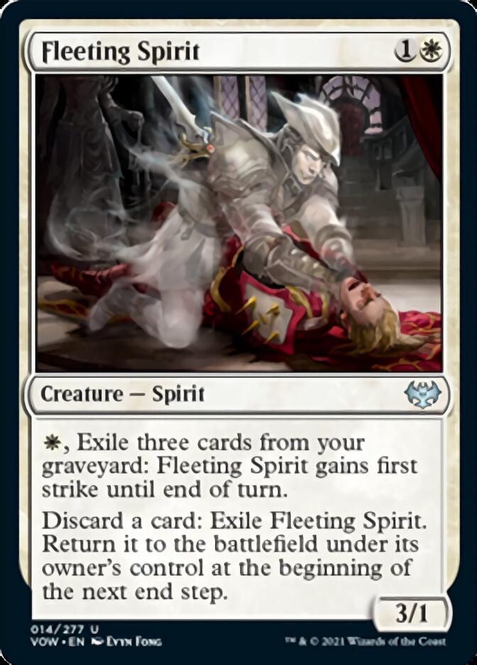 Fleeting Spirit [Innistrad: Crimson Vow] | Galaxy Games LLC