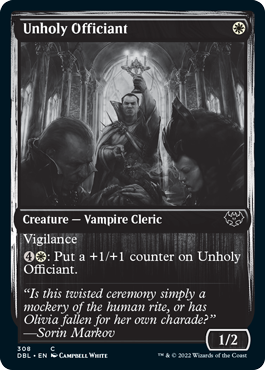 Unholy Officiant [Innistrad: Double Feature] | Galaxy Games LLC