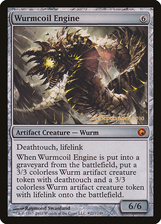Wurmcoil Engine [Scars of Mirrodin Prerelease Promos] | Galaxy Games LLC