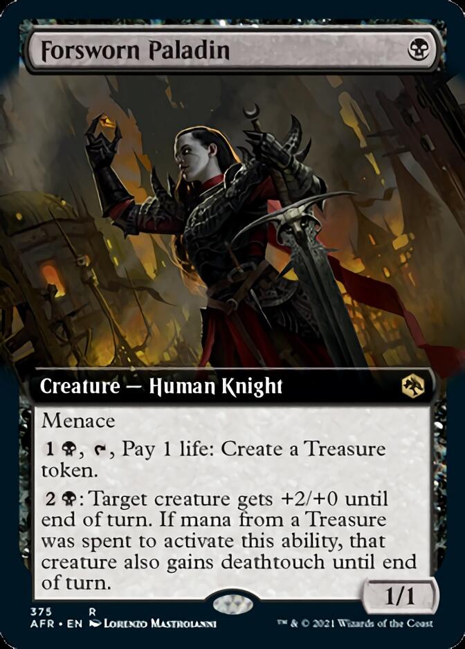 Forsworn Paladin (Extended Art) [Dungeons & Dragons: Adventures in the Forgotten Realms] | Galaxy Games LLC