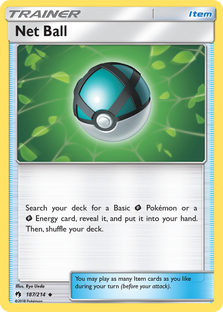 Net Ball (187/214) [Sun & Moon: Lost Thunder] | Galaxy Games LLC