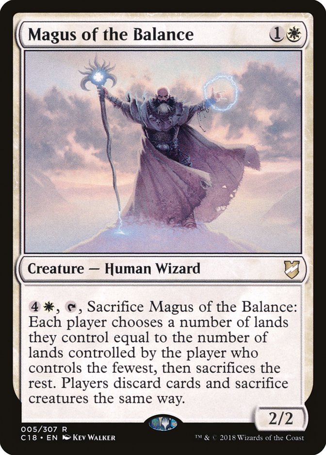 Magus of the Balance [Commander 2018] | Galaxy Games LLC