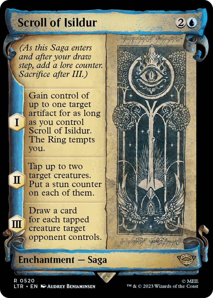 Scroll of Isildur [The Lord of the Rings: Tales of Middle-Earth Showcase Scrolls] | Galaxy Games LLC