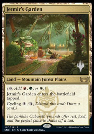 Jetmir's Garden (Promo Pack) [Streets of New Capenna Promos] | Galaxy Games LLC