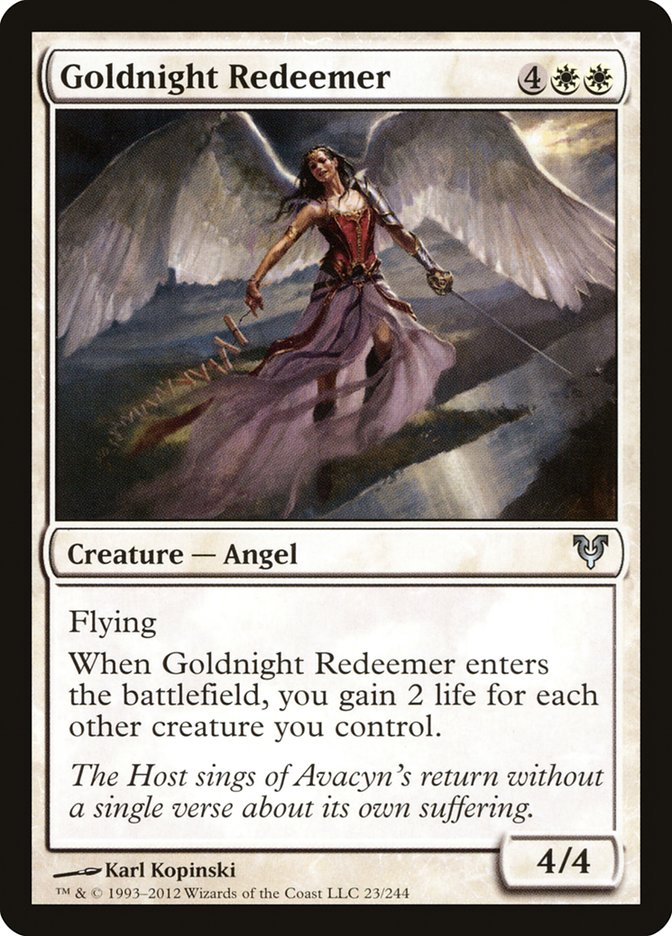 Goldnight Redeemer [Avacyn Restored] | Galaxy Games LLC