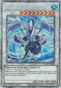 Trishula, Dragon of the Ice Barrier (Starlight Rare) [BLVO-EN100] Starlight Rare | Galaxy Games LLC