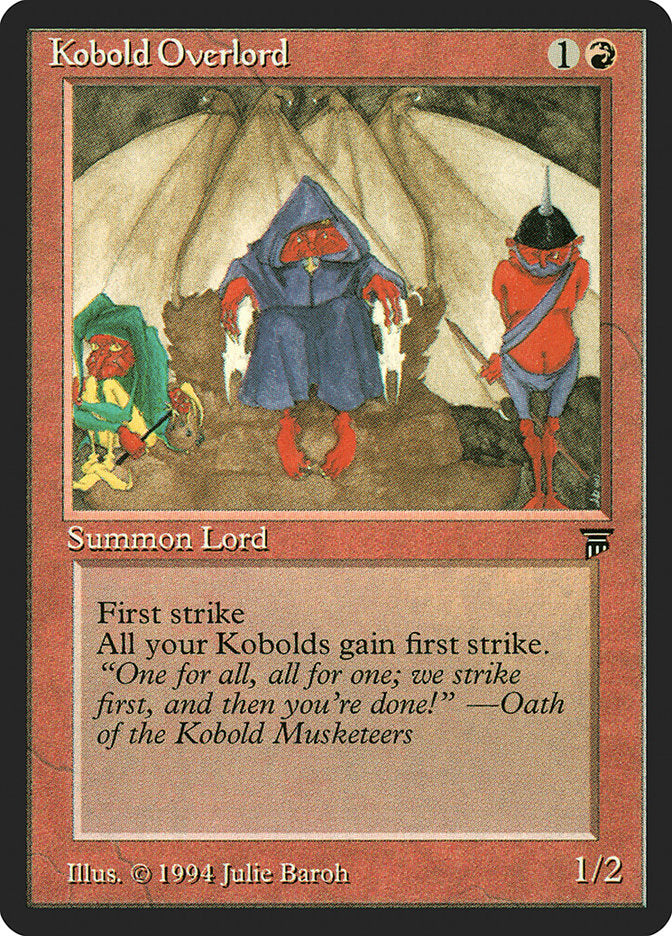 Kobold Overlord [Legends] | Galaxy Games LLC