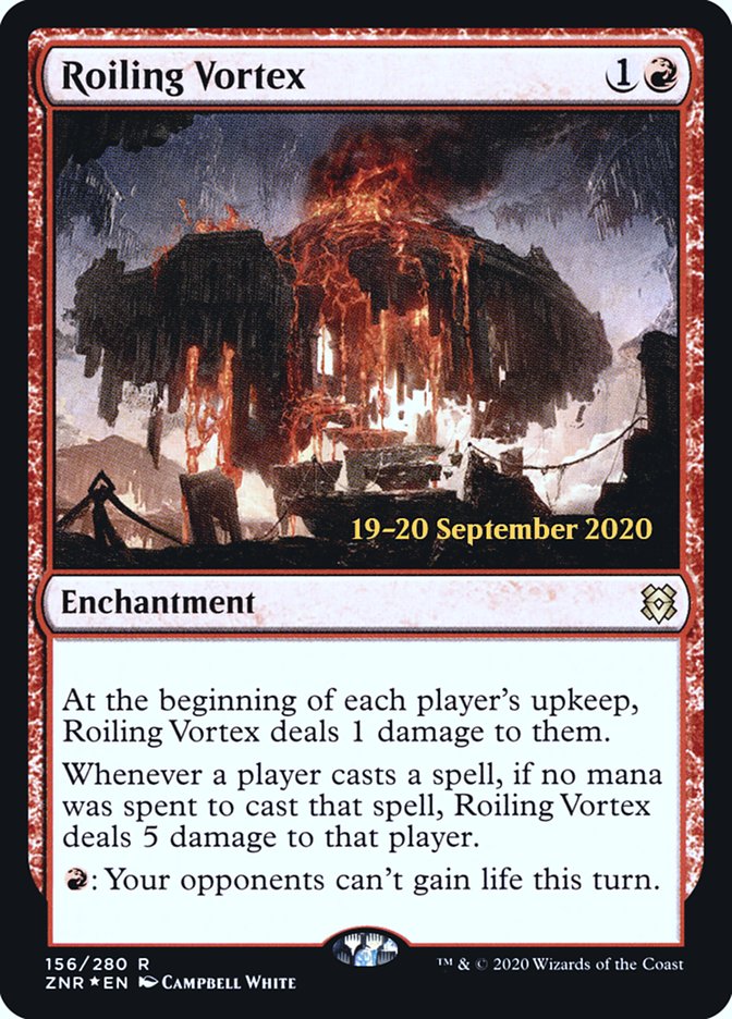 Roiling Vortex [Zendikar Rising Prerelease Promos] | Galaxy Games LLC