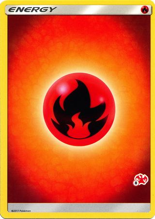 Fire Energy (Charizard Stamp #8) [Battle Academy 2020] | Galaxy Games LLC