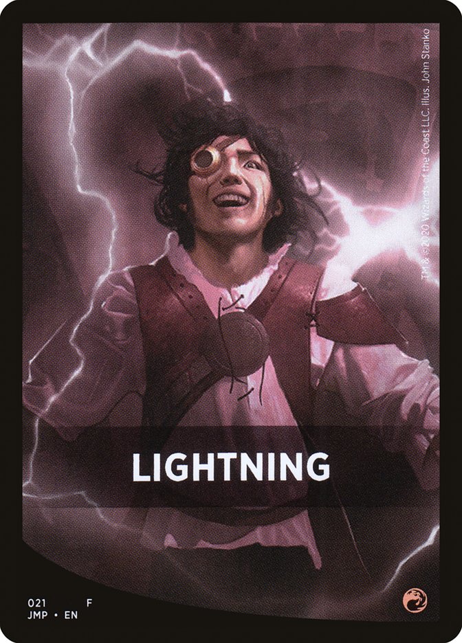Lightning Theme Card [Jumpstart Front Cards] | Galaxy Games LLC