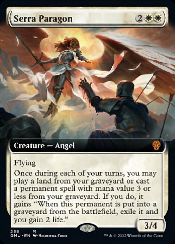 Serra Paragon (Extended Art) [Dominaria United] | Galaxy Games LLC