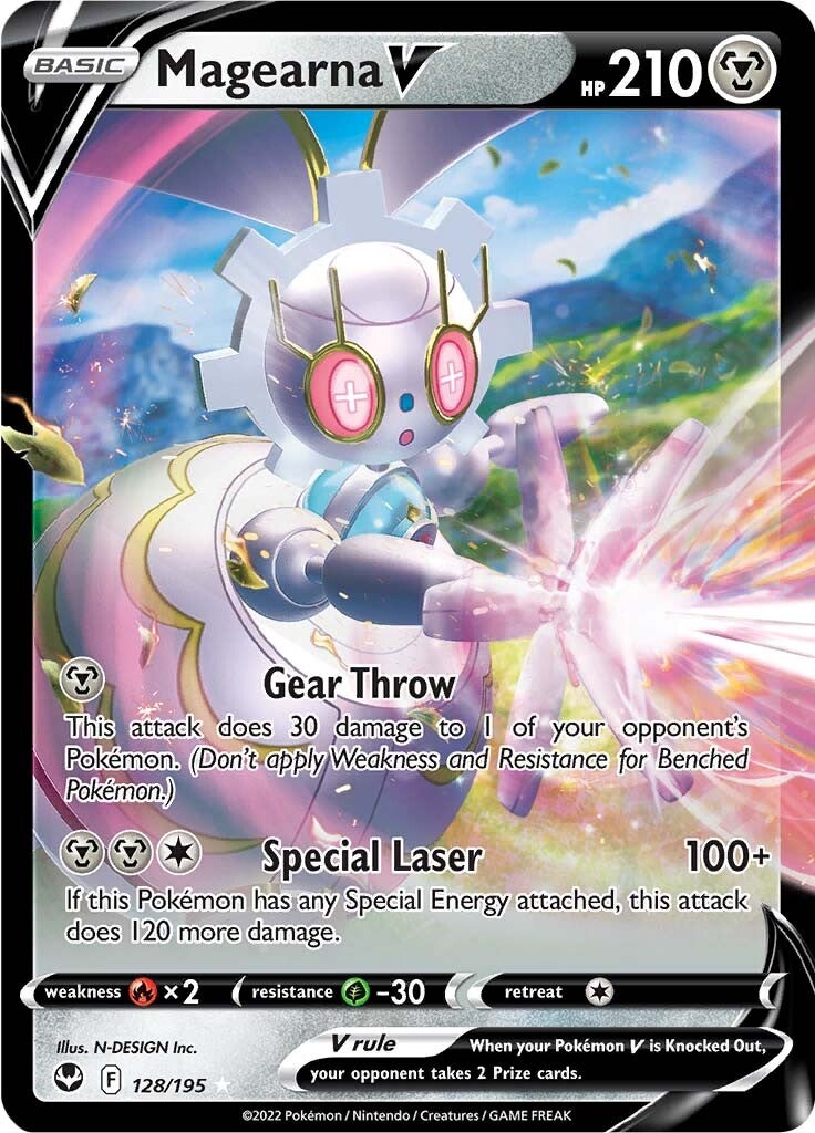 Magearna V (128/195) [Sword & Shield: Silver Tempest] | Galaxy Games LLC