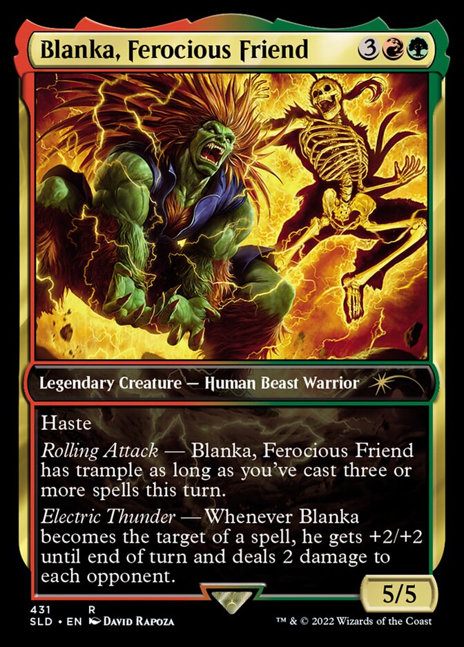 Blanka, Ferocious Friend [Secret Lair Drop Series] | Galaxy Games LLC