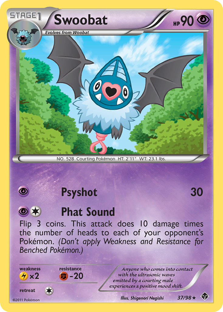 Swoobat (37/98) [Black & White: Emerging Powers] | Galaxy Games LLC