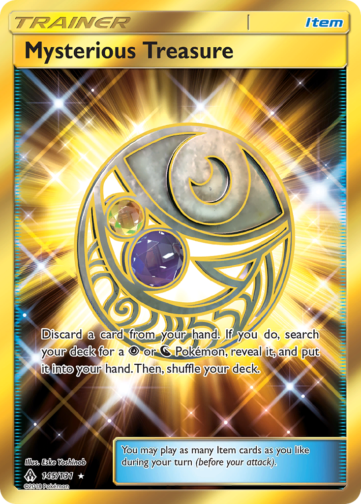 Mysterious Treasure (145/131) [Sun & Moon: Forbidden Light] | Galaxy Games LLC