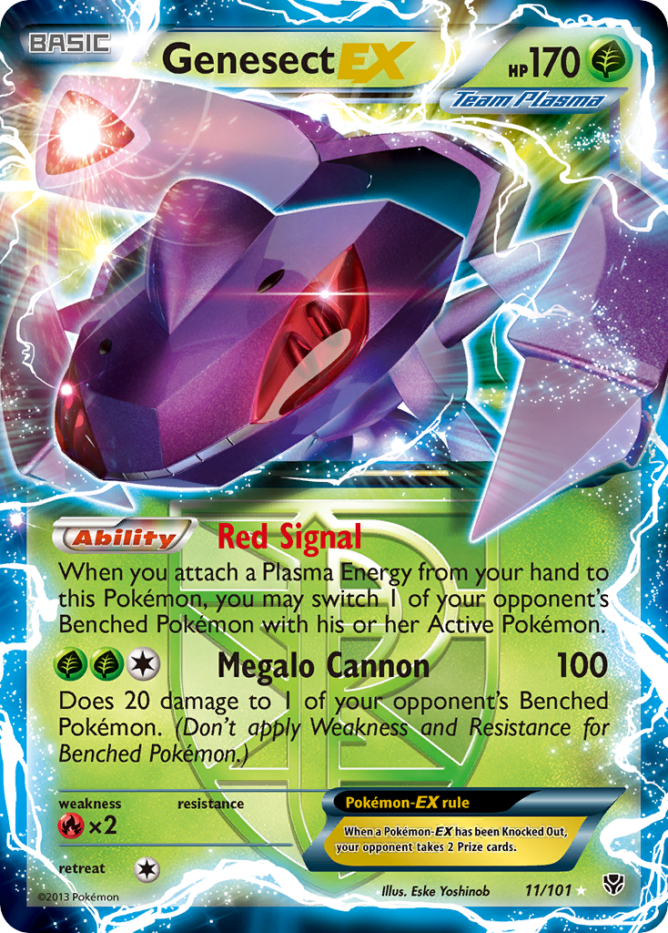 Genesect EX (11/101) [Black & White: Plasma Blast] | Galaxy Games LLC