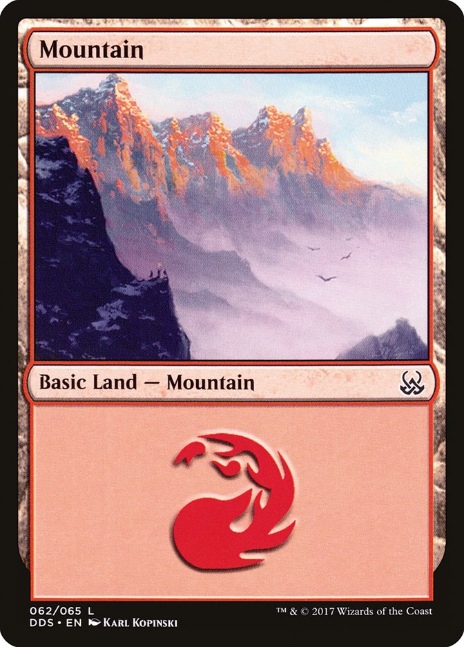 Mountain (62) [Duel Decks: Mind vs. Might] | Galaxy Games LLC