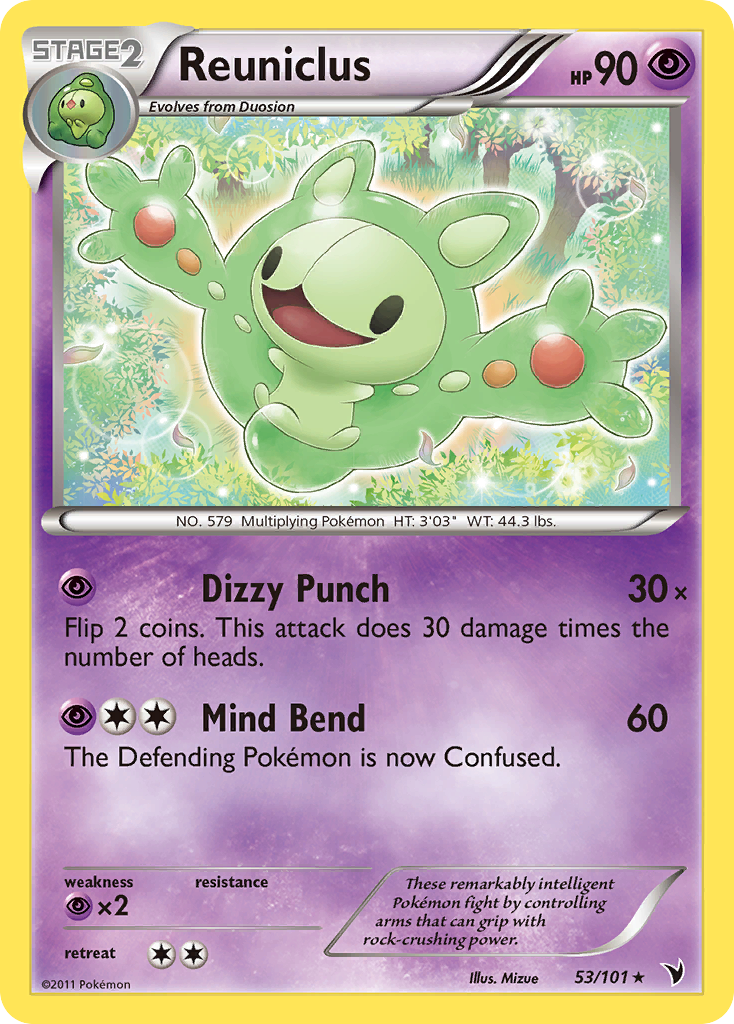 Reuniclus (53/101) [Black & White: Noble Victories] | Galaxy Games LLC