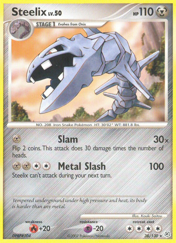 Steelix (38/130) [Diamond & Pearl: Base Set] | Galaxy Games LLC