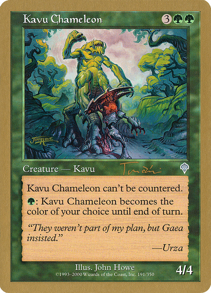 Kavu Chameleon (Jan Tomcani) [World Championship Decks 2001] | Galaxy Games LLC