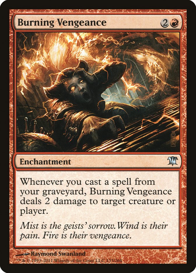 Burning Vengeance [Innistrad] | Galaxy Games LLC