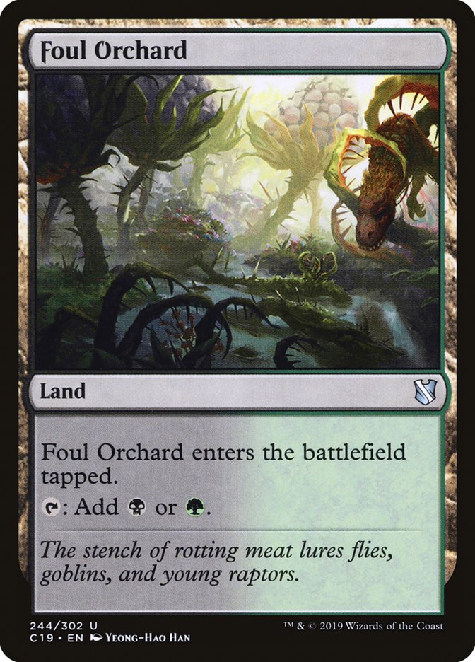 Foul Orchard [Commander 2019] | Galaxy Games LLC