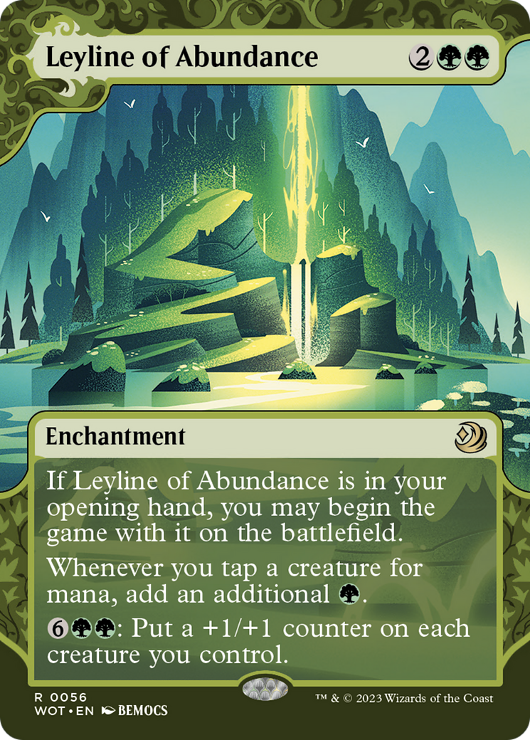 Leyline of Abundance [Wilds of Eldraine: Enchanting Tales] | Galaxy Games LLC