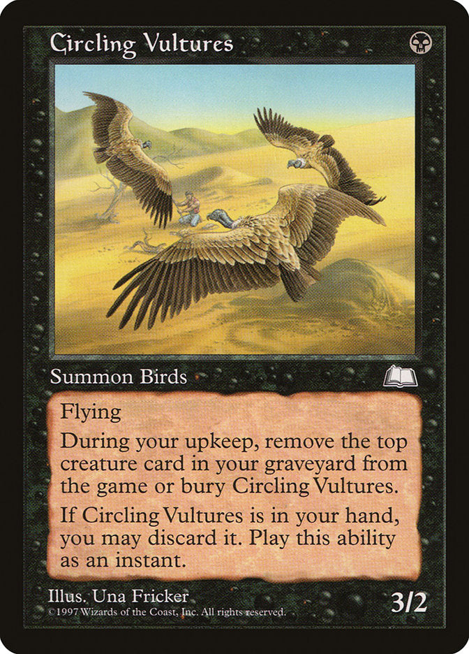 Circling Vultures [Weatherlight] | Galaxy Games LLC