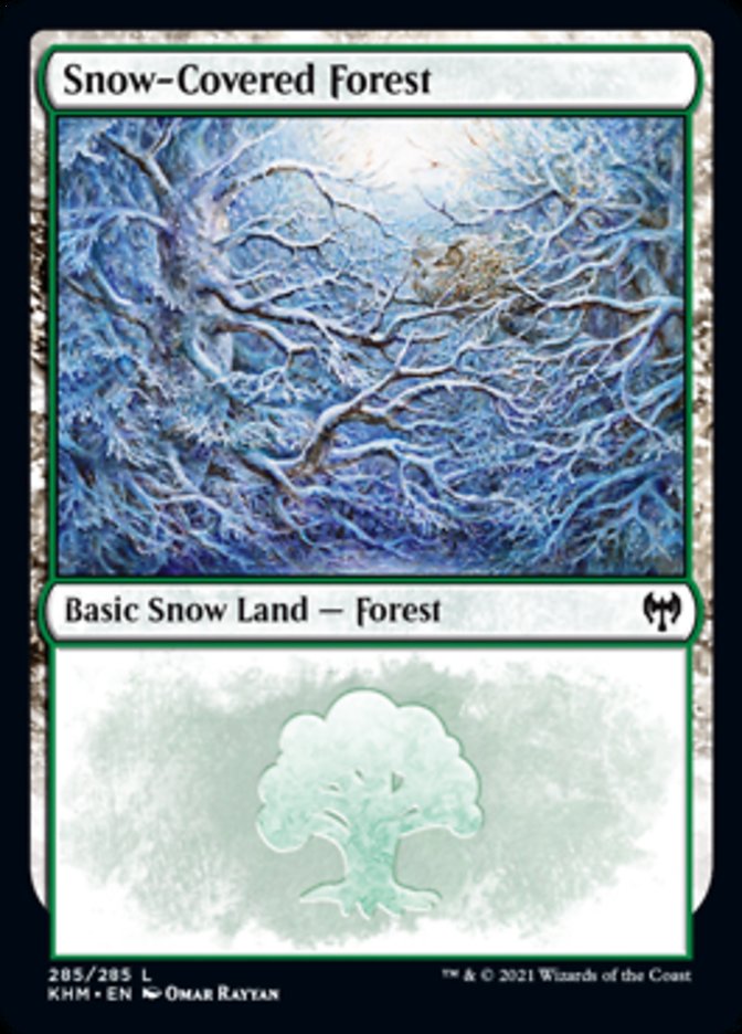 Snow-Covered Forest (285) [Kaldheim] | Galaxy Games LLC