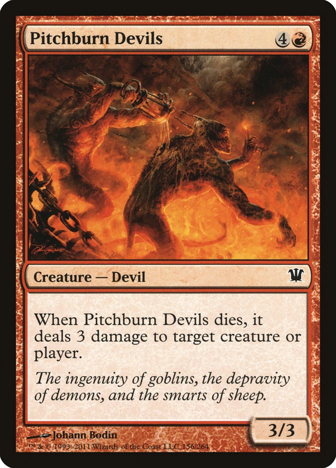 Pitchburn Devils [Innistrad] | Galaxy Games LLC