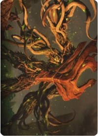 Ashaya, Soul of the Wild Art Card [Zendikar Rising Art Series] | Galaxy Games LLC