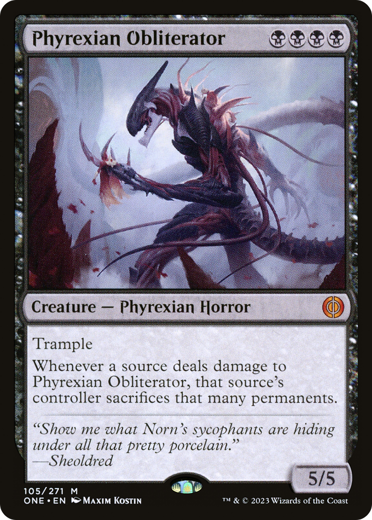 Phyrexian Obliterator [Phyrexia: All Will Be One] | Galaxy Games LLC