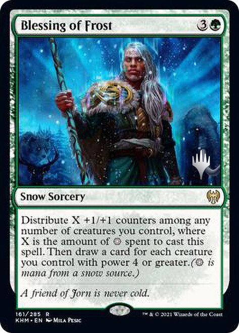 Blessing of Frost (Promo Pack) [Kaldheim Promos] | Galaxy Games LLC