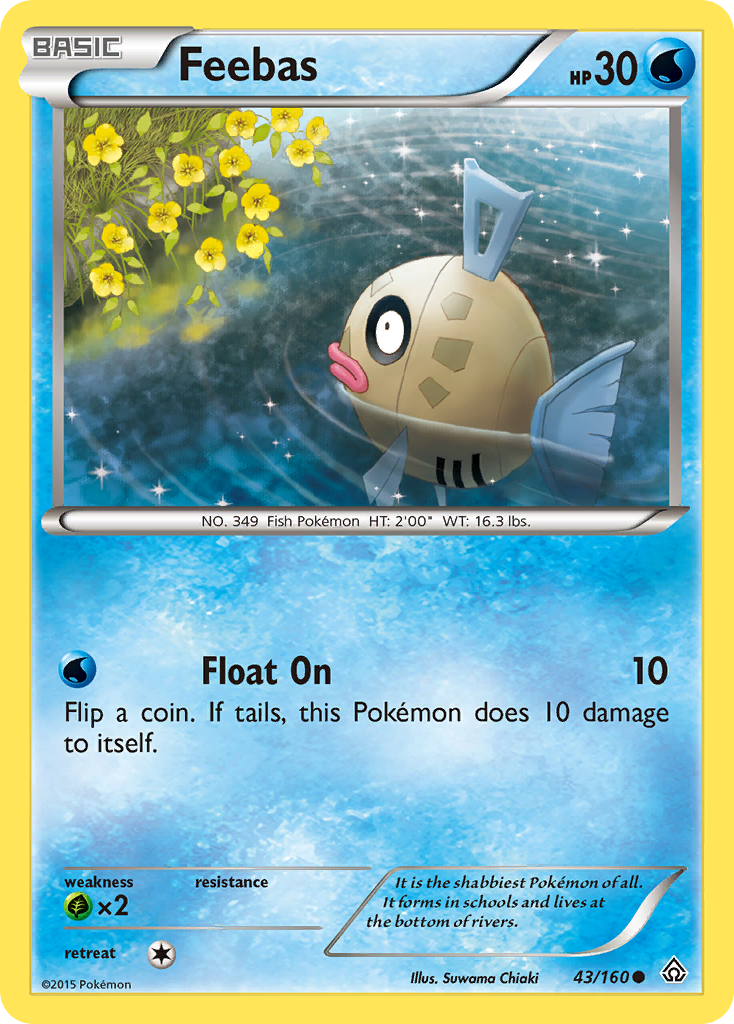 Feebas (43/160) [XY: Primal Clash] | Galaxy Games LLC