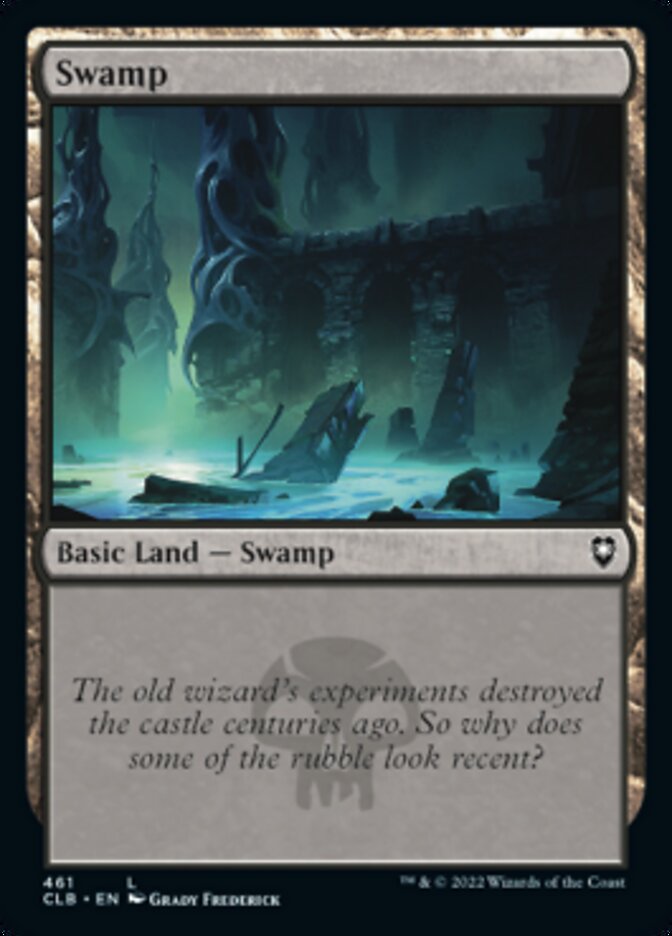 Swamp (461) [Commander Legends: Battle for Baldur's Gate] | Galaxy Games LLC