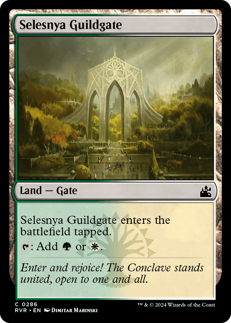Selesnya Guildgate [Ravnica Remastered] | Galaxy Games LLC