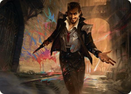 Anhelo, the Painter Art Card [Streets of New Capenna Art Series] | Galaxy Games LLC