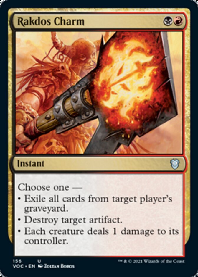 Rakdos Charm [Innistrad: Crimson Vow Commander] | Galaxy Games LLC