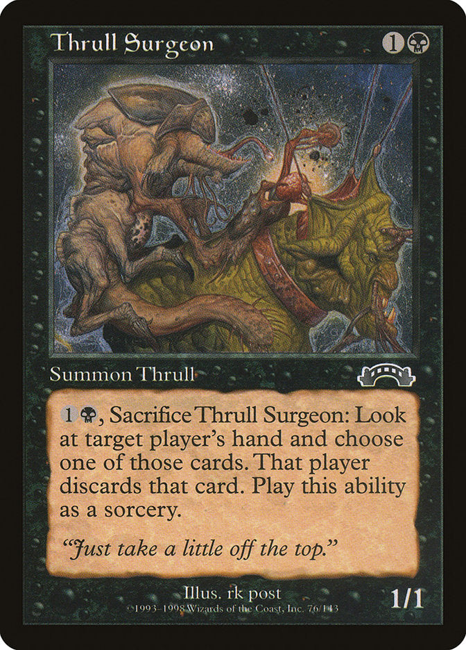 Thrull Surgeon [Exodus] | Galaxy Games LLC