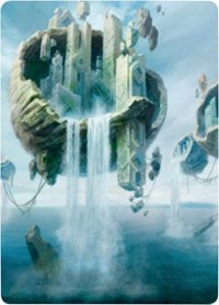 Island 2 Art Card [Zendikar Rising Art Series] | Galaxy Games LLC