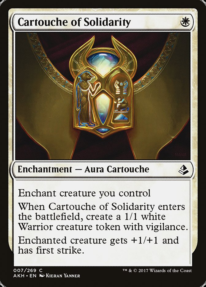 Cartouche of Solidarity [Amonkhet] | Galaxy Games LLC