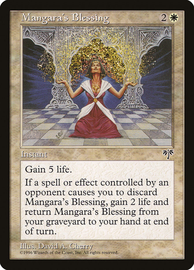 Mangara's Blessing [Mirage] | Galaxy Games LLC