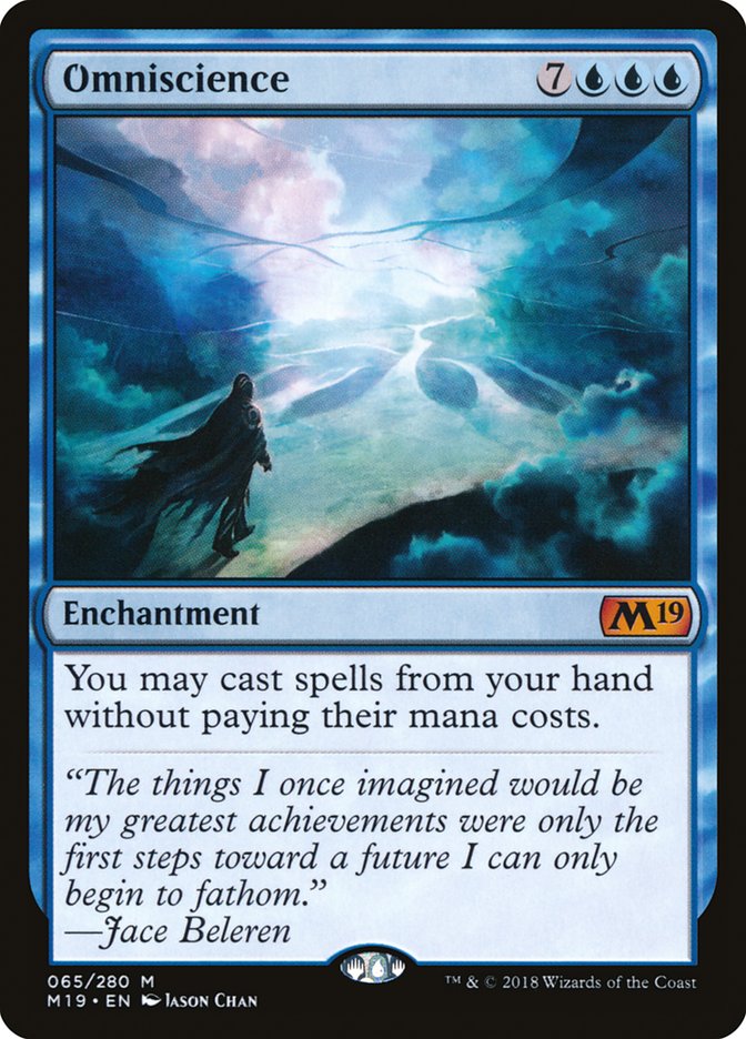 Omniscience [Core Set 2019] | Galaxy Games LLC