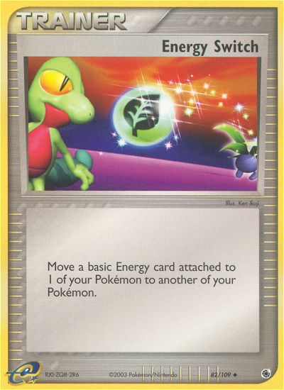 Energy Switch (82/109) [EX: Ruby & Sapphire] | Galaxy Games LLC