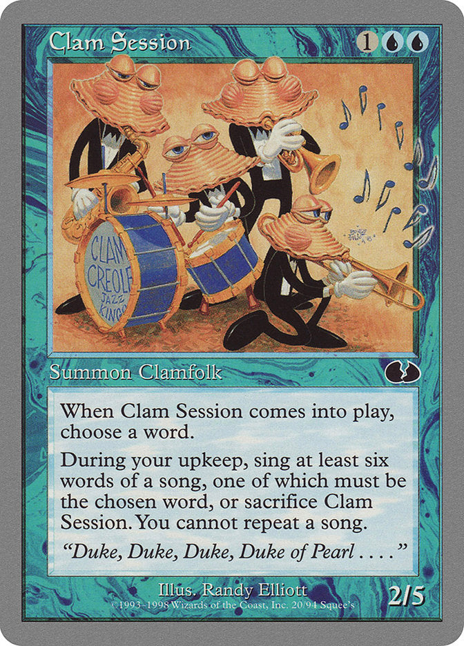 Clam Session [Unglued] | Galaxy Games LLC