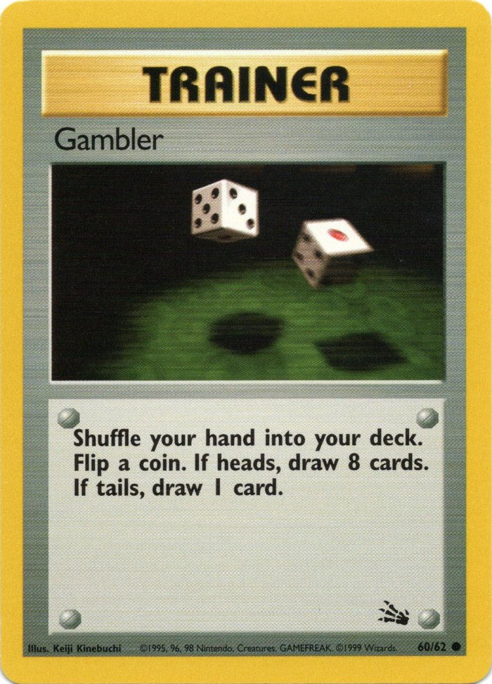 Gambler (60/62) [Fossil Unlimited] | Galaxy Games LLC