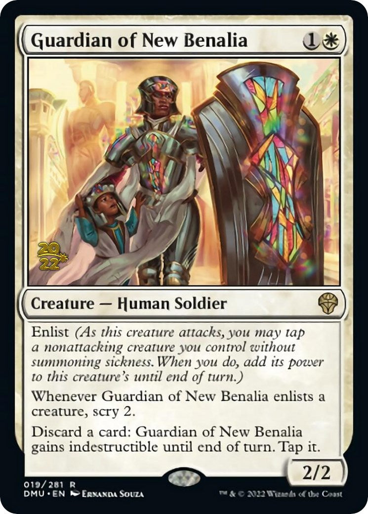 Guardian of New Benalia [Dominaria United Prerelease Promos] | Galaxy Games LLC