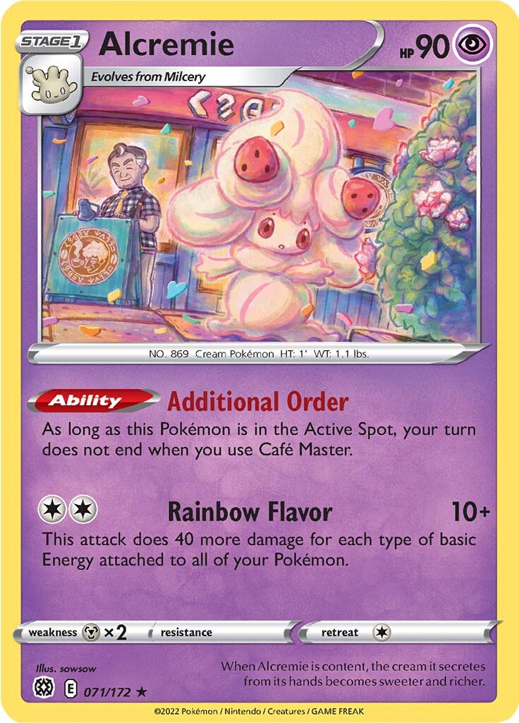 Alcremie (071/172) [Sword & Shield: Brilliant Stars] | Galaxy Games LLC