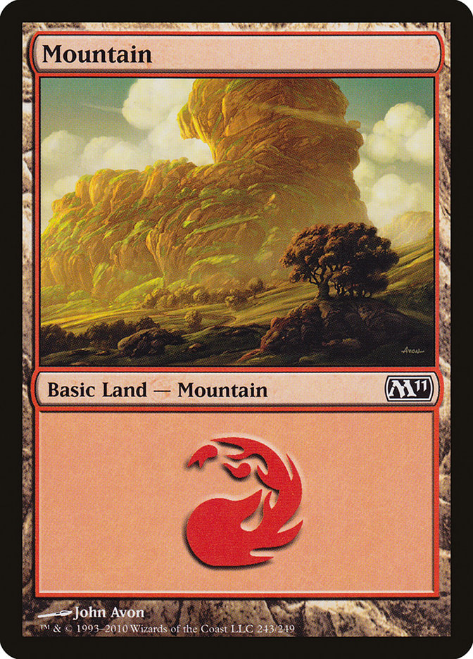 Mountain (243) [Magic 2011] | Galaxy Games LLC