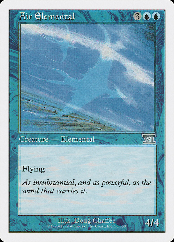 Air Elemental [Classic Sixth Edition] | Galaxy Games LLC